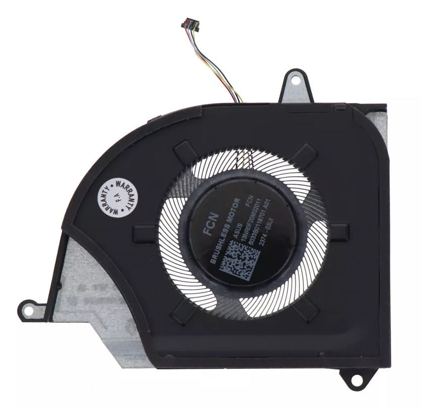 ASUS Laptop GPU Cooling Fan for ROG Zephyrus Flow X16 GV601V GV601VI GV601VU GV601VV 13NR0F20M02011 6033B0118701 DFSCM227163925 FQ7V New Graphics VGA Video Cooling Fan DC5V