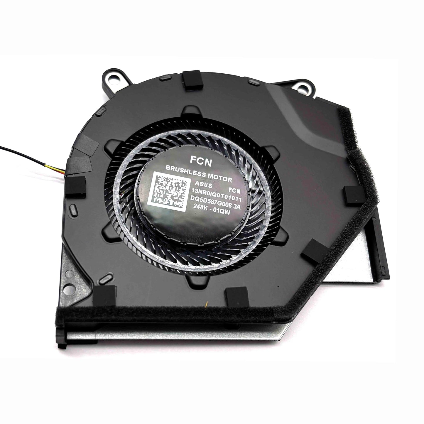 ASUS Laptop GPU Cooling Fan for ROG Zephyrus G16 GU605 GU605MI GU605MU GU605MV GU605MY GU605MZ 13NR0IQ0T02011 DQ5D587G008 DFS5L22H05B854 FSC8 DFS5L22H05B85C F24203 New Graphics VGA Video Cooling Fan DC5V