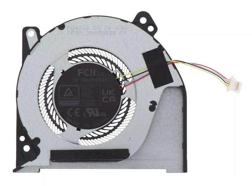 New Laptop GPU Cooling Fan for ASUS ROG Flow Z13 GZ302 GZ302EA 13NR0JY0P09011 DFS5L22H1585B F24232 GPU Graphics VGA Video Cooling Fan DC5V