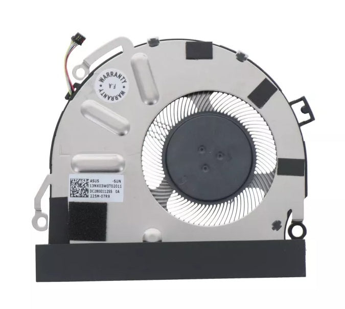 New Laptop CPU Cooling Fan for ASUS ExpertBook B1 B1400 B1400CBA B1400CEAE B1408C B1500 B1500C B1500CBA B1500CEA B1500CEAE B1780 B1780CEAE B1940 B1940CBA B1950 L1 L1400 L1400CDA P1 P1550 P1550C PX455 PX455C PX455CB PX555CB 13NX03W0T02011 6033B0148601 EG50050S1-CH51-S9A 13N1-DEM0301 DC2800112SS DC5V