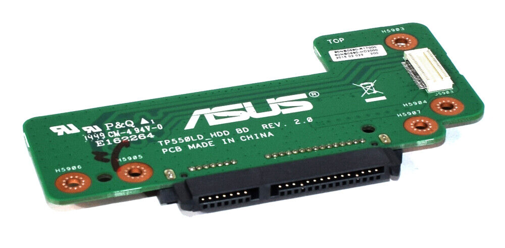 ASUS HDD SSD SATA IO Board Rev 2.0 Transformer Book Flip TP550L TP550LA TP550LD TP550LJ TP550LD_HDD_BD 90NB0590-R17000