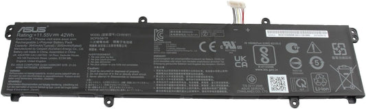New Genuine Laptop Battery Pack for ASUS VivoBook 14 F413 K413 X413 M413 M413DA M413DA-EB005T M413DA-EB094T VivoBook Flip 14 TM420IA TM420IA-DB71T TM420IA-CH71 TM420IA-DB51T TM420IA-AP4513T TM420IA-EC056T Notebook X X413FF X421DA X421EA X421EP A413FF F413FF K433FA V4050FA V433FA B31N1911 C31N1911 0B200-03750000 0B200-03580000 B0B200-03580300 Original 11.55V 42Wh 3640mAh