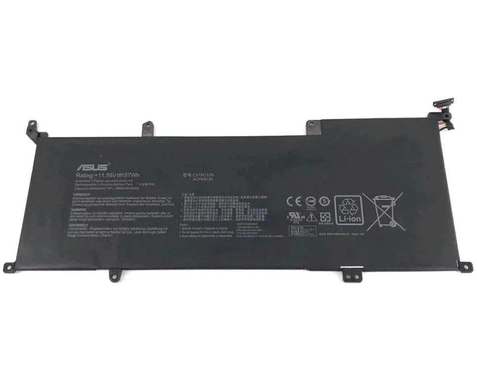 New Genuine Laptop Battery for ASUS ZenBook UX305UA UX305UAB UX306U UX306UA C31N1539 0B200-01180200 31CP4/91/91 C31Pn9H Original Battery Pack 11.55V 57Wh 4800mAh