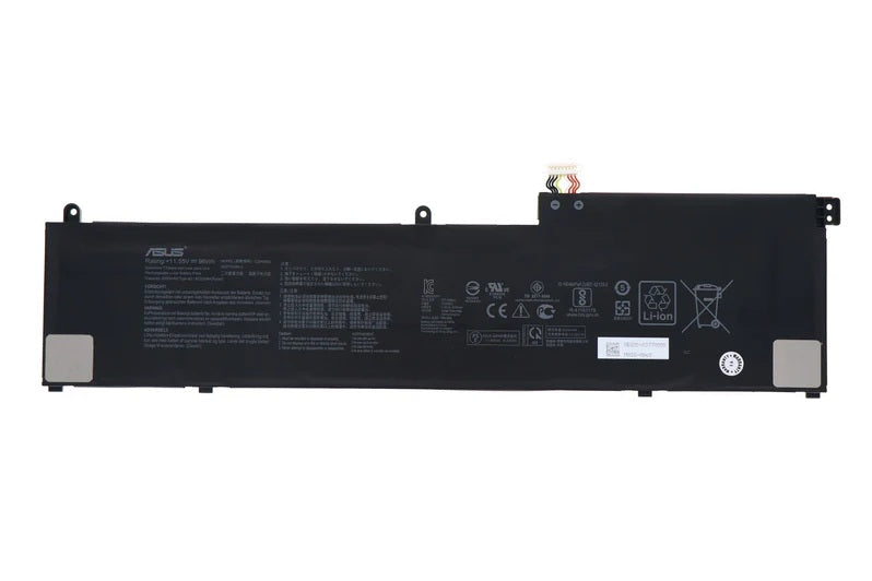 New Genuine Laptop Battery Pack for ASUS ZenBook Pro 15 BX535LH UX535 UX535LI UX564PH ZenBook Pro 15 OLED UM535QA ZenBook Flip 15 UX535LI UX564 UX564EH UX564EI UX564PH C32N2002 0B200-03660200 0B200-03770000 3ICP7/54/64-2 (Not C32N2022-2) Original 11.55V 96Wh 8230mAh 6-Cell