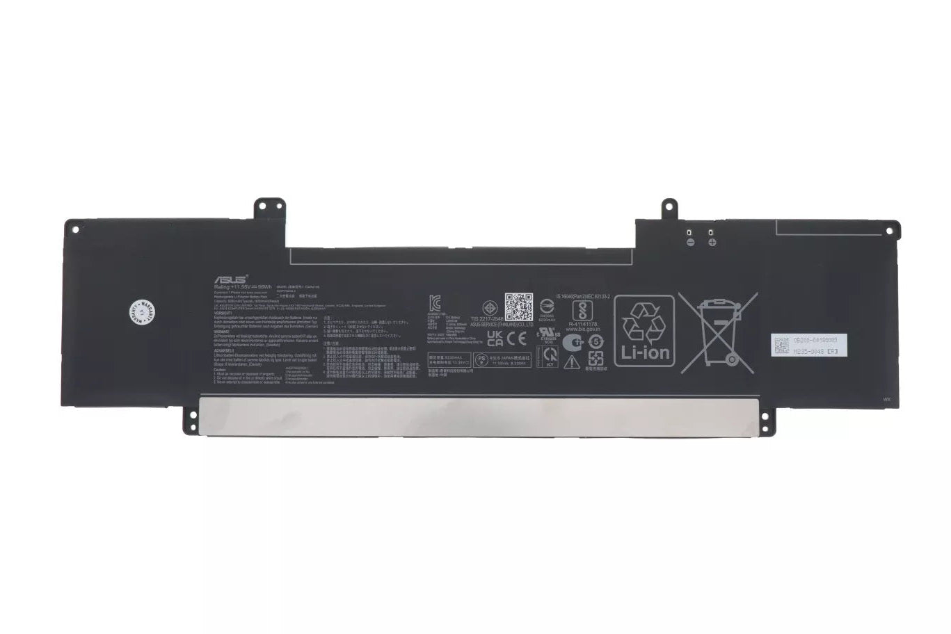 New Genuine Laptop Battery Pack for ASUS ZenBook Pro 16X OLED UX7602 UX7602BZ UX7602VI UZ7602ZM C32N2108 0B200-04180000 Original 11.55V 96Wh
