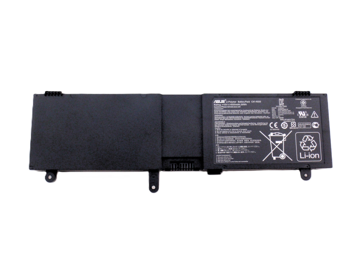 ASUS Battery for N550JK N550JV Q550L Q550LF ROG G550J G550JK C41-N550