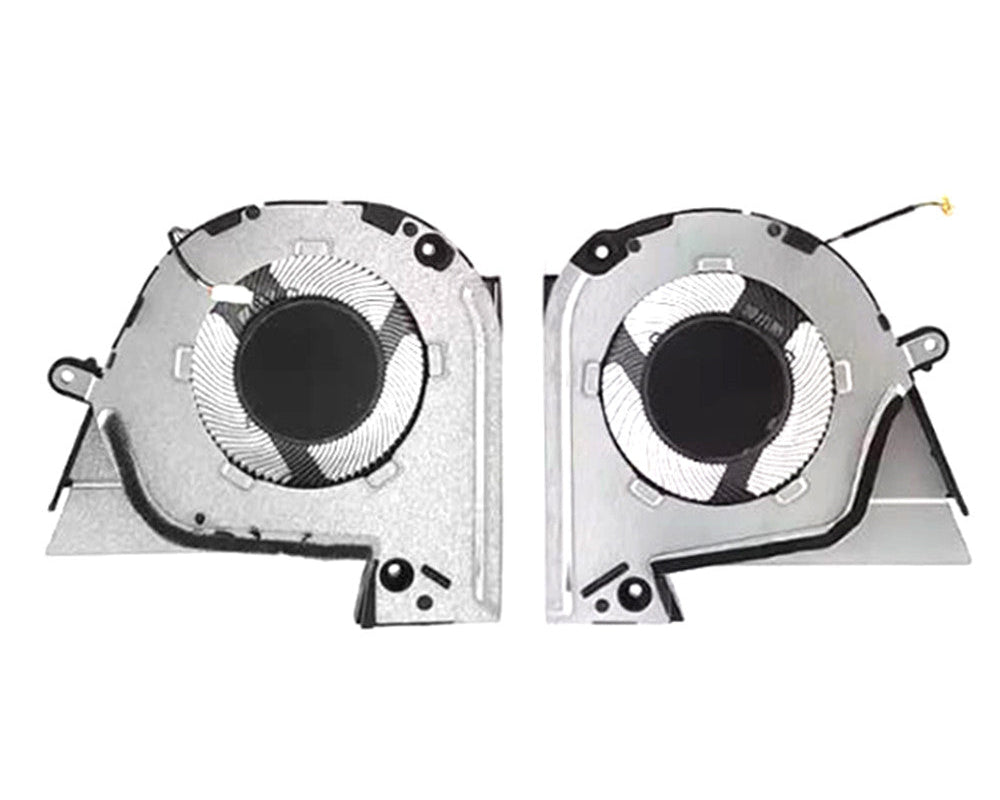 New Laptop Replacement CPU Processor and GPU Graphic Cooling Fans ASUS VivoBook Pro 16X OLED K6604J K6604JI K6604JV NS8CC29-22H34 NS8CC29-22H35 DC12V