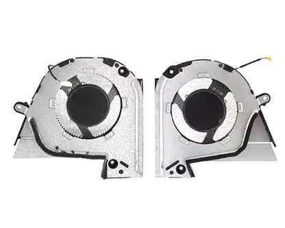 New Laptop Replacement CPU Processor and GPU Graphic Cooling Fans ASUS VivoBook Pro 16X OLED K6604J K6604JI K6604JV NS8CC29-22H34 NS8CC29-22H35 DC12V