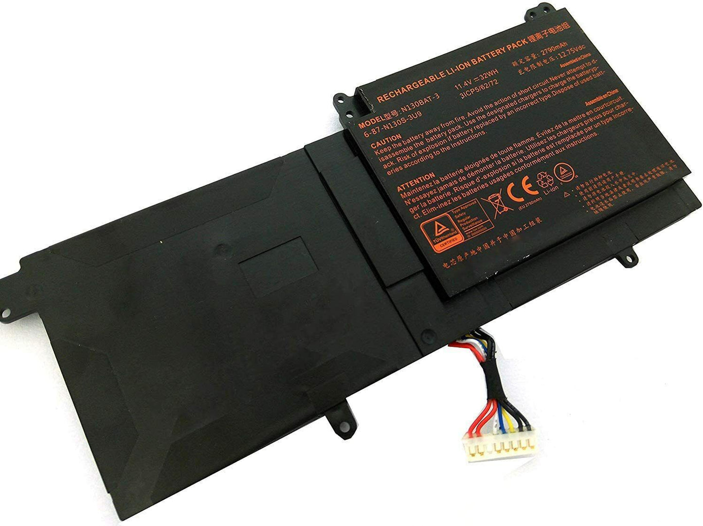 Clevo Battery for N130BU N130WU N131BU N131WU NP3130 NP3130 N130BAT-3