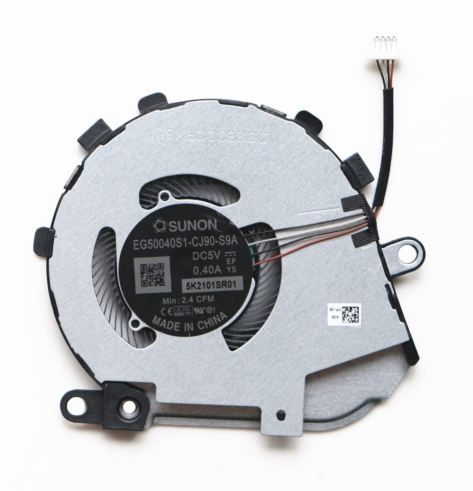 New Laptop CPU Cooling Fan for Dell Latitude 7410 2-in-1 EG50040S1-CJ80-S9A EG50040S1-CJ90-S9A 5K2101SR01 DC28000PXS0 DC28000PXSL 0PJG0 00PJG0 DC5V