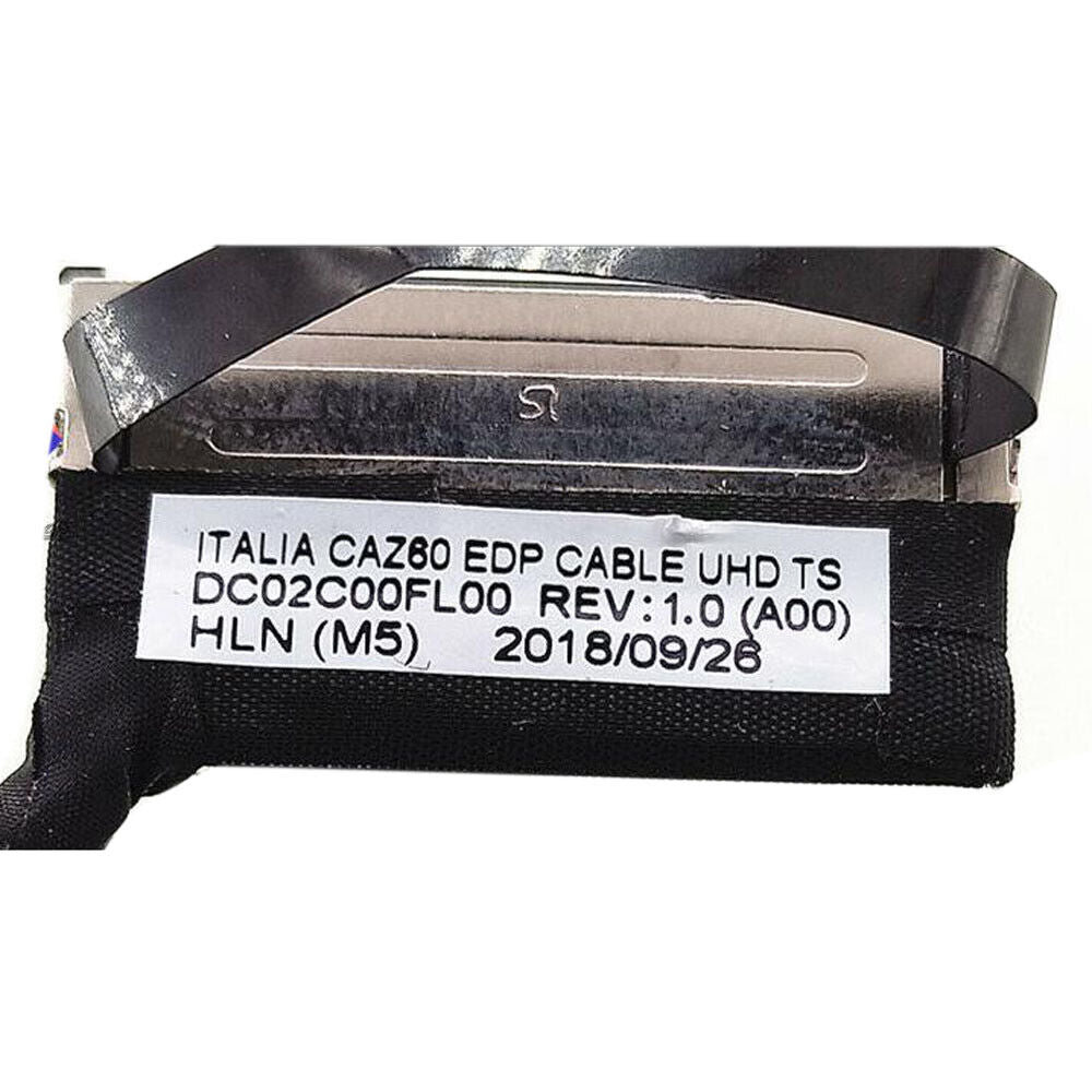 Dell Laptop LCD Display Cable for XPS 13 9370 9380 13-9370 13-9380 1G79V 01G79V DC02C00FL00 New LCD LED LVDS Touch Screen Video Cable UHD Italia CAZ60 30-Pin