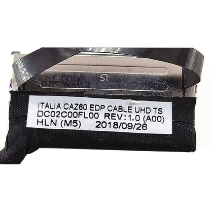 Dell Laptop LCD Display Cable for XPS 13 9370 9380 13-9370 13-9380 1G79V 01G79V DC02C00FL00 New LCD LED LVDS Touch Screen Video Cable UHD Italia CAZ60 30-Pin