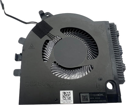 Dell CPU Cooling Fan for G15 5510 2021 G15-5510 01JYXG 1JYXG DC28000T7S0 DC28000T7SL EG75070S1-C660-S9A New Right Side CPU Processor Cooling Fan DC5V (GTX1650 Models Only) 