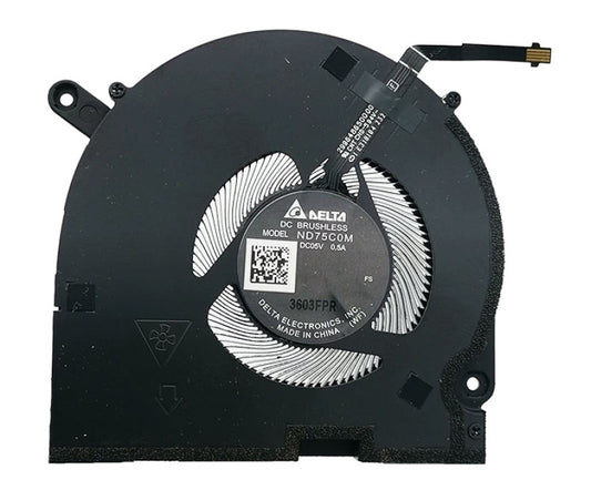 New Laptop CPU Processor Cooling Fan for Dell XPS 14 9440 256J1 0256J1 EG50050S1-CN60-S9A ND75C0M DC5V DIS Only (Not UMA)