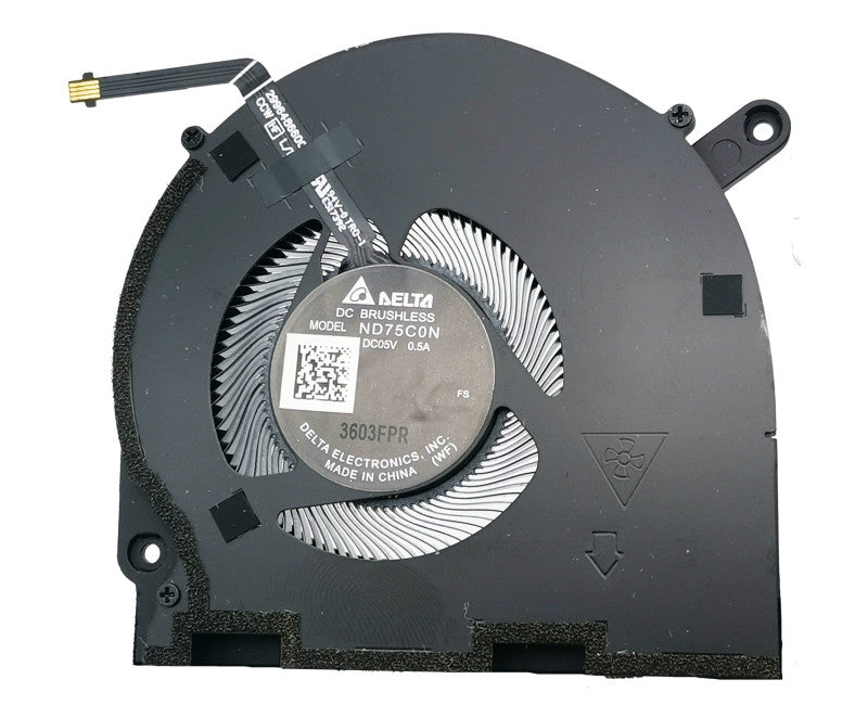 New Laptop GPU Cooling Fan for Dell XPS 14 9440 256J1-GPU 0256J1 EG50050S1-CN70-S9A ND75C0N GPU Graphics VGA Video Cooling Fan DC5V DIS Only (Not UMA)