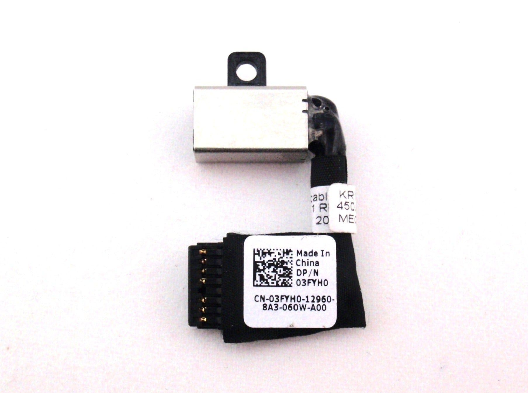 Dell New DC In Power Jack Charging Port Cable 03FYH0 450.0B502.0001 450.0B502.0011 Inspiron 13 7370 7373 13-7370 13-7373 3FYH0