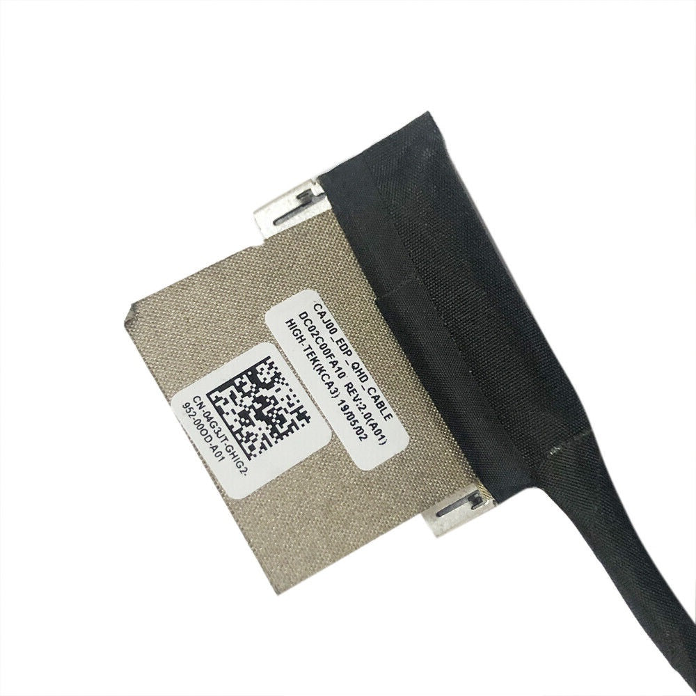 Dell 4G3JT LCD LVDS EDP Display Video Screen Cable CAJ00 QHD Latitude 7285 2-in-1 E7285 04G3JT DC02C00FA00 DC02C00FA10