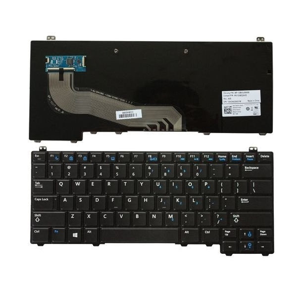 Dell New Keyboard US English Non-Backlit Latitude E5540 04RNXY 0ND8V6 0VDVG1 NSK-LEBUC PK130WR1A00 PK130WR4A00 PK130WR4A05 SG-61600-XUA SG-61601-XUA