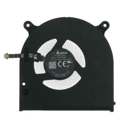 New Laptop CPU Cooling Fan for Dell XPS 16 9640 EG50050S1-CN80-S9A 023.100VR.0001 023.100VX.0011 6P46H 06P46H NS75C42-23D02 CPU Processor Cooling Fan DC5V (Not 12V)