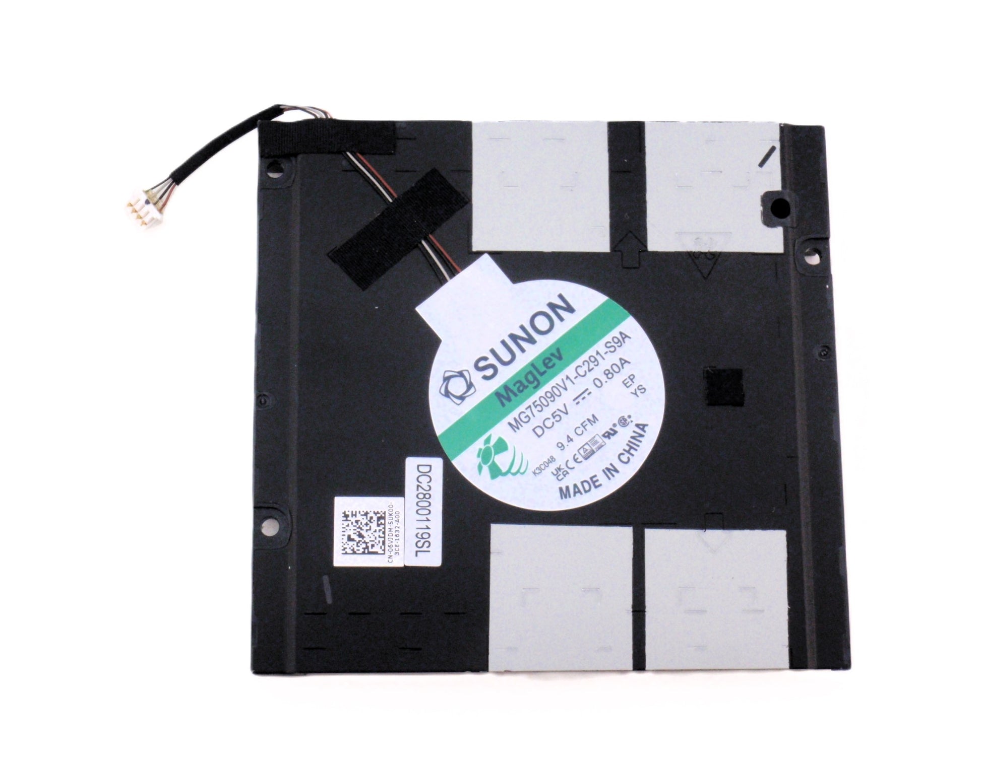 New Laptop Cooling Fan for Dell Precision 7770 7780 Cooling Fan DC5V MG75090V1-C291-S9A RPD7J KKYDY PQMLK 0KKYDY 0PQMLK 0RPD7J DC2800119SL 6VJDM 06VJDM