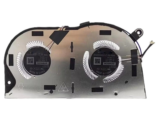 New Laptop Dual CPU Cooling Fan for Dell Latitude 16 7640 7650 P126F 72J22 V1 072J22 EG50050S1-CL50-S9A DC5V with Metal Fan Blades