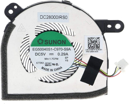 Dell CPU Cooling Fan for Latitude 5280 5285 5290 2-in-1 - 7487H 07487H