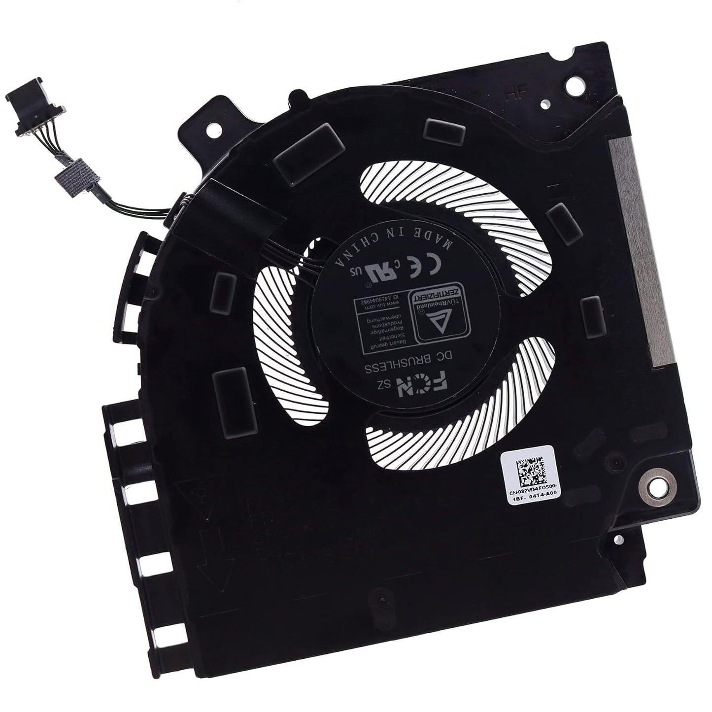 Dell Laptop CPU Processor Cooling Fan for Alienware X15 R1 X15R1 AWX15R1 P111F 82VD4 082VD4 DFS5K22305283T FND3 New DC5V for RTX30 Series GPU Only