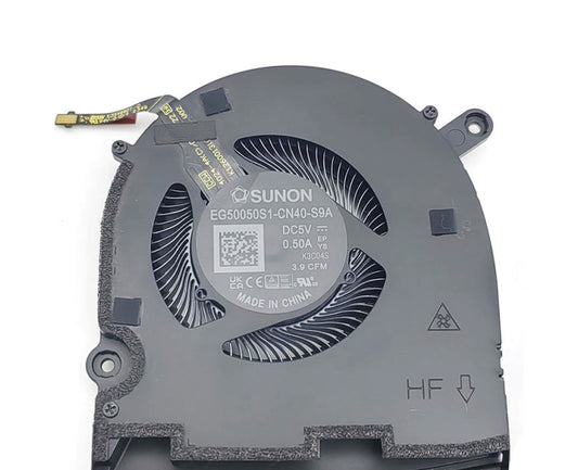 New Laptop GPU Cooling Fan for Dell XPS 14 9440 91DY0-GPU 091DY0 EG50050S1-CN40-S9A ND65C44 GPU Graphics VGA Video Cooling Fan DC5V UMA Only (Not DIS)