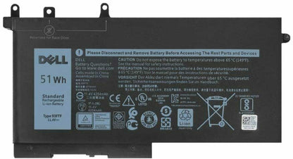 Dell Battery for Latitude E5580 Precision 3520 3530 M3520 M3530 93FTF