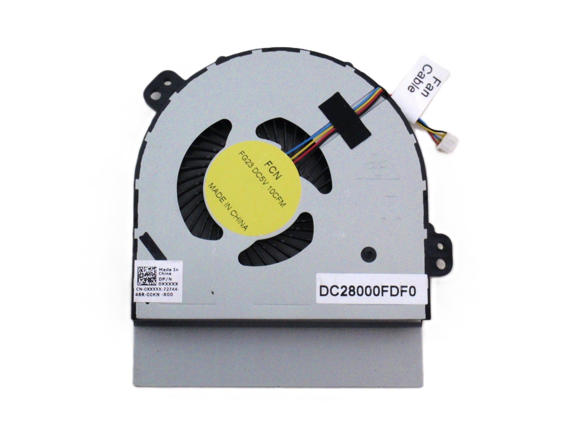 New Laptop GPU Cooling Fan for Dell Alienware M15X R1 R2 2015 M15XR1 M15XR2 9M2MV 09M2MV DC28000FDF0 DFS200805000T FG23 Right Side GPU Graphics VGA Video Cooling Fan