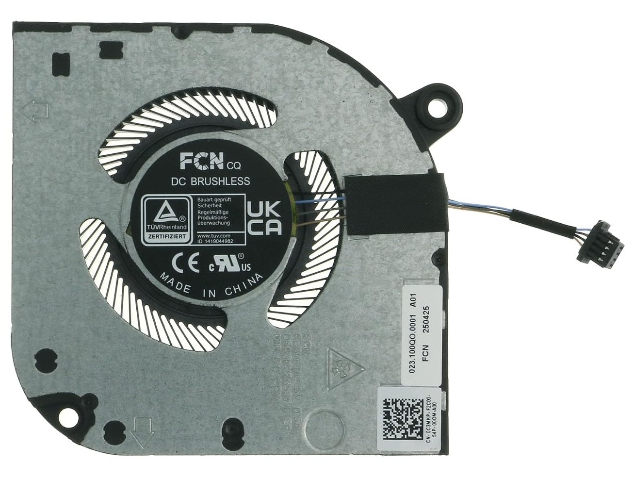 New Laptop CPU Cooling Fan For Dell Inspiron 16 Plus 7620 C3MKP 0C3MKP 023.100QO.0001 023.100QO.0011 BN6509S5H-000P DFS5K221153716 FP6M DC5V RTX3060 Graphics