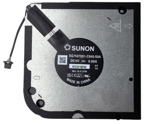 New Laptop CPU Cooling Fan for Dell Precision 3581 M3581 C5DKC 0C5DKC NS85C76-22G04 EG75070S1-C840-S9A DC5V for Discrete Graphics Only