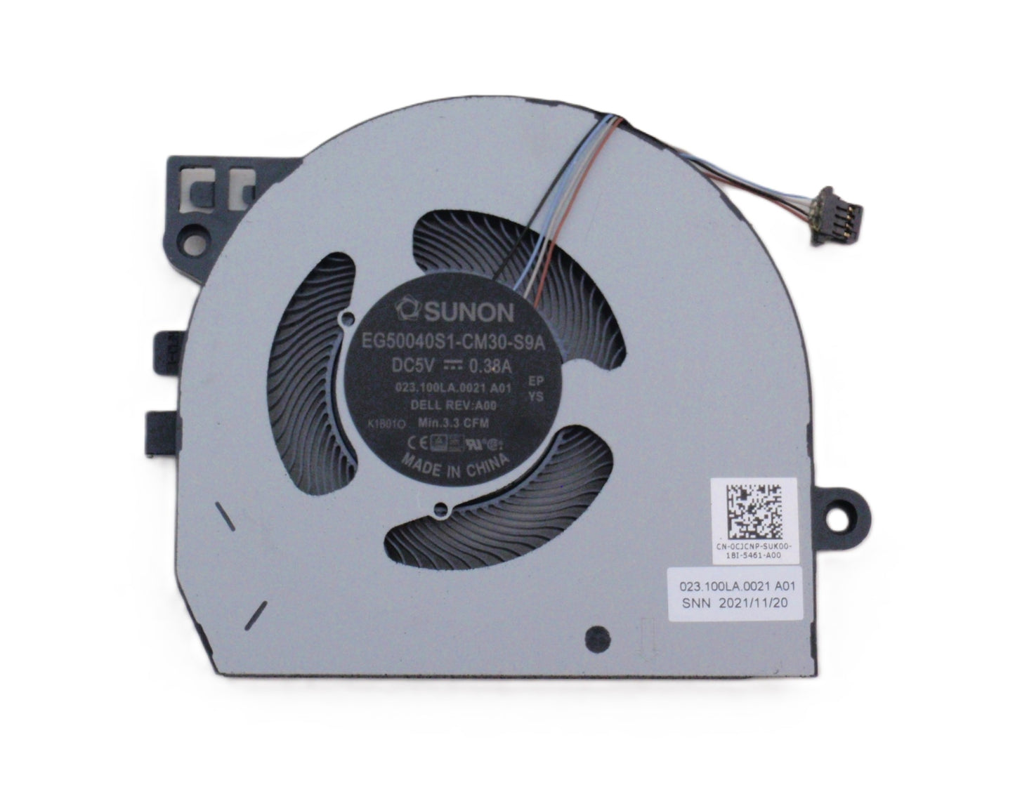 Dell CPU Cooling Fan for Latitude 13 5320 CJCNP 0CJCNP 023.100LA.0021