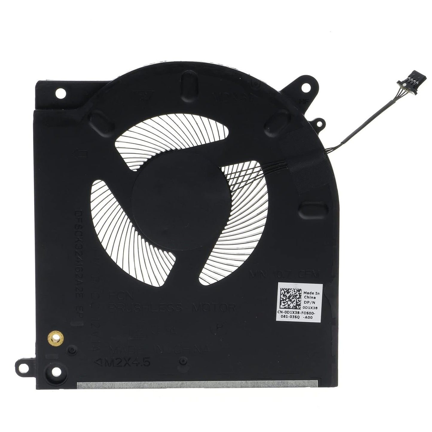 Dell CPU Cooling Fan RTX 2070 3070/80 Alienware M15 R3 R4 D1X38 0D1X38