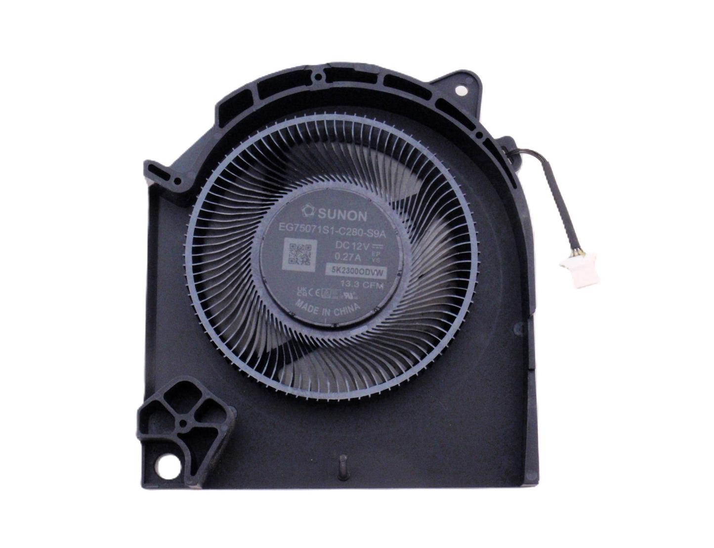 Dell Laptop CPU Cooling Fan for G15 5530 G16 7630 2023 DV367 0DV367 EG75071S1-C280-S9A New CPU Processor Cooling Fan DC12V (Not 5V)