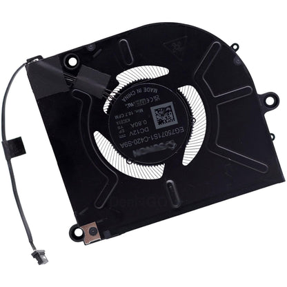 Dell Laptop CPU Processor Cooling Fan for Alienware M16 R2 M16R2 AWM16R2 EG75071S1-C420-S9A 2GN4X 02GN4X New DC12V