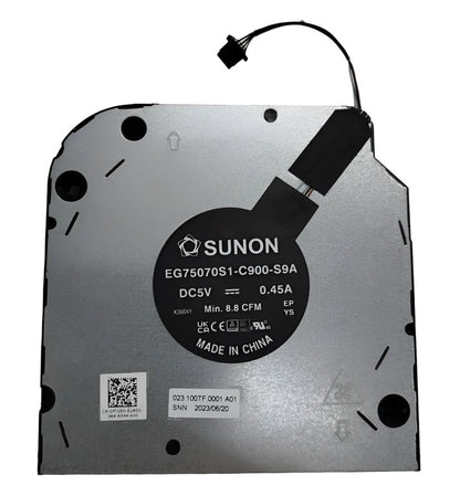 New Laptop CPU Cooling Fan for Dell Precision 3581 ND75C83-22G06 023.100TF.0001 023.100TF.0011 FTG5H 0FTG5H EG75070S1-C900-S9A DC5V