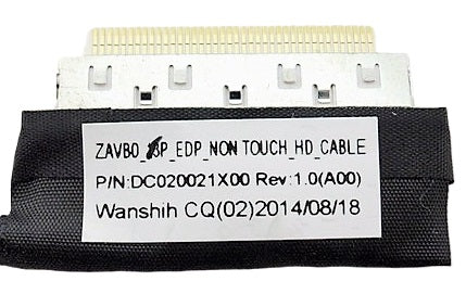 Dell New LCD Display Video EDP Cable ZAVB0 HD Non-Touch Screen Inspiron 14 5447 5448 DC020021X00 0G01FM G01FM
