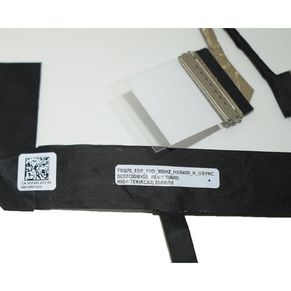 Dell New LCD LED EDP Display Video Screen Cable FDQ70 FHD Alienware Area-51m R2 ALWA51M 0GF49X DC02C00MY00 GF49X