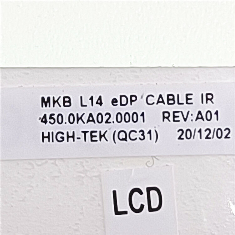 Dell New LCD LED LVDS EDP Display Video Screen IR Cable MKB L14 40-Pin Latitude 3410 E3410 0GMRG9 450.0KA02.0001 .0031 .0041 GMRG9