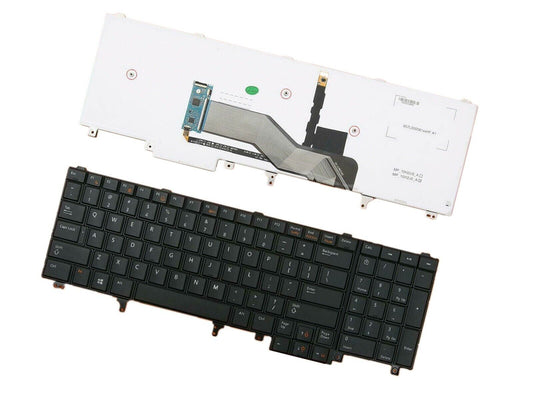 Dell Used Keyboard US English Backlit Latitude E5520 E5520M E5530 E6520 E6530 E6540 0HG3G3 NSK-DW0BF 55010JK00-035-G 9Z.N5NBF.001 HG3G3