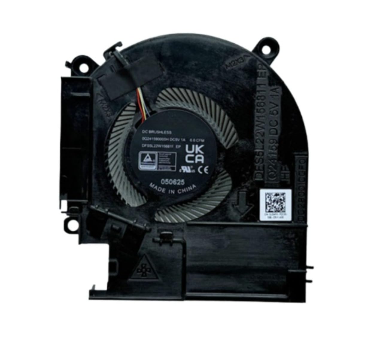 Dell Laptop CPU Cooling Fan for JD4FK 0JD4FK EG75070S1-CB60-S9A DC8001CGF0 BN8510S5H-004P DFS5L22W156811 Q24159 New CPU Cooling Fan DC5V