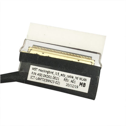 Dell New LCD LED LVDS EDP Display Video Screen Cable MKB L15 HD WLAN Latitude 3510 E3510 0JTY6T 450.0KD01.0001 .0011 .0041 JTY6T