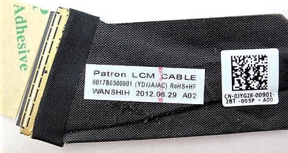 Dell New LCD LED LCM Display Video Screen Cable Patron Latitude XT3 XT 3 Tablet 6017B0300901 0JYG28 JYG28