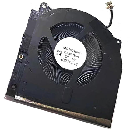 New Laptop GPU Cooling Fan for Dell Alienware M17 R5 M17R5 AWM17R5 2022 MG75090V1-C350-S9A GPU Graphics VGA Video Cooling Fan DC5V