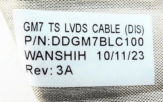 Dell New LCD LED LVDS Display Video Screen Cable GM7 DIS XPS 17 L701 L701x L702 L702x 0MJMRN MJMRN