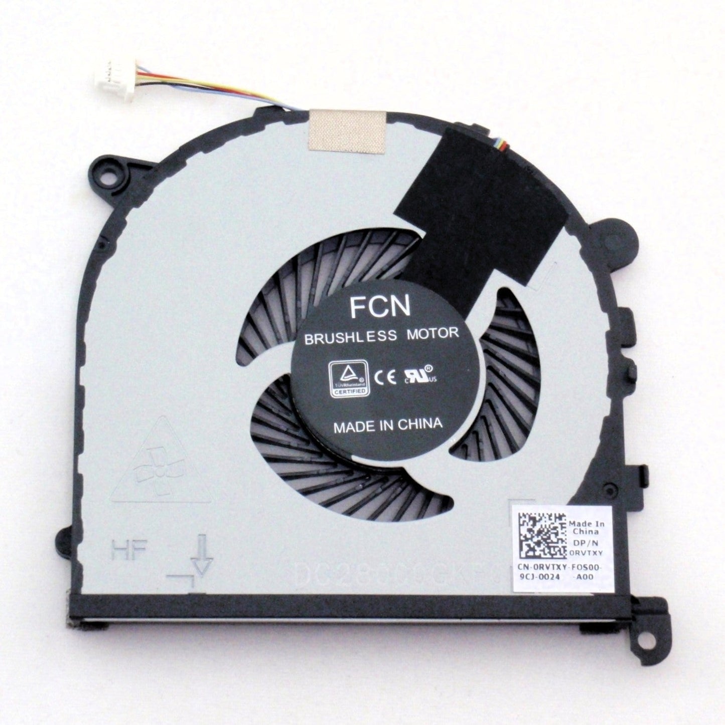 Dell New Left Side Cooling Fan 0RVTXY Precision 15 5510 15-5510 XPS 15 9550 15-9550 DFS501105PR0T-FG11 RVTXY