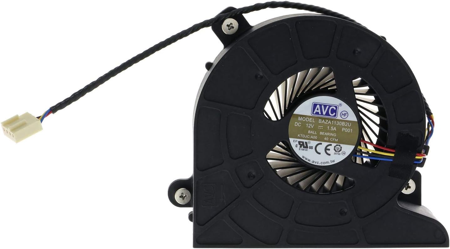 Dell CPU Cooling Fan for XPS 8910 8920 8930 Precision T3630 Desktop Computer T57JF 0T57JF 0KTDJC KTDJC BAZA1130B2U-P001 New DC12V