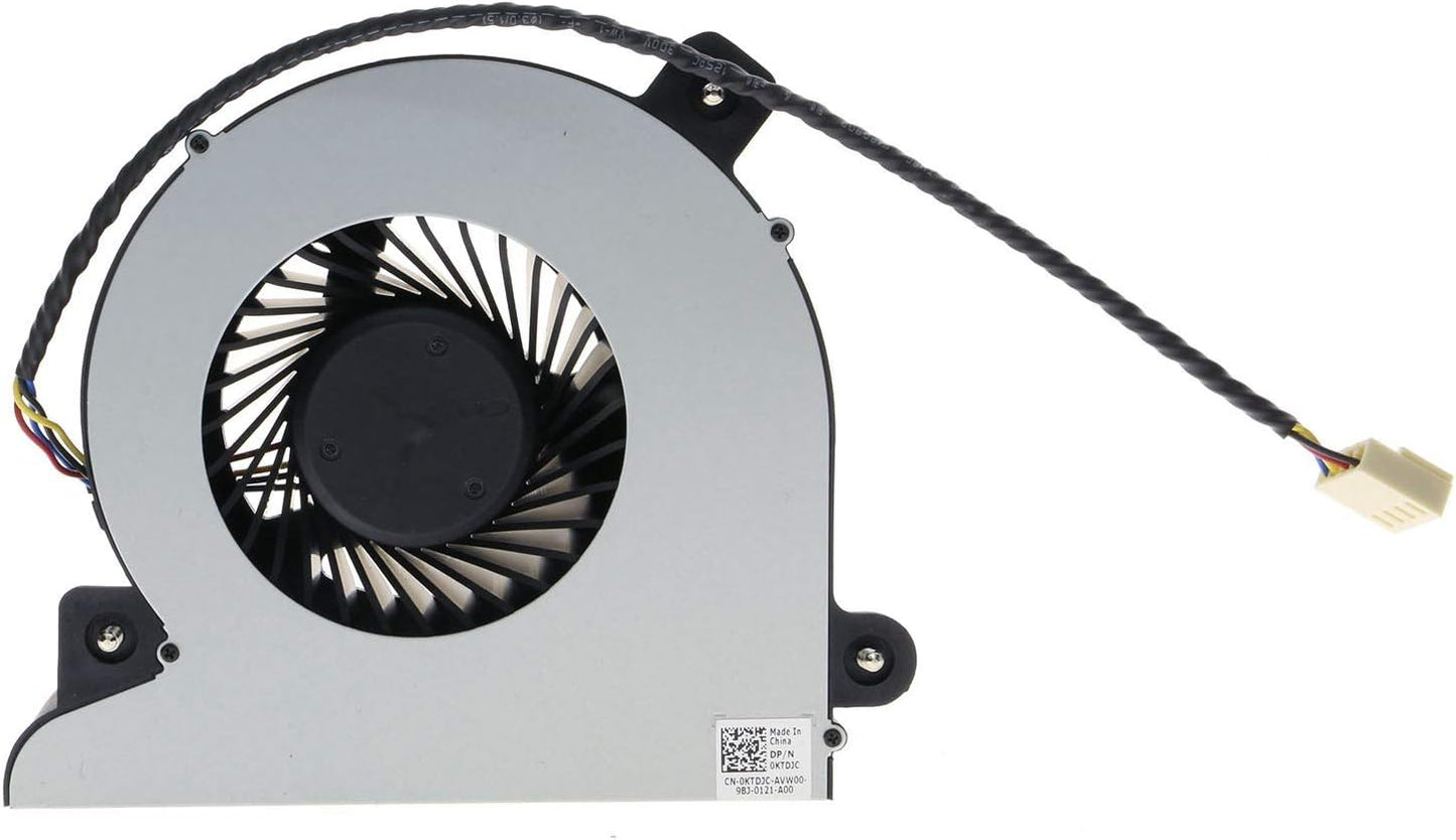 Dell CPU Cooling Fan for XPS 8910 8920 8930 Precision T3630 Desktop Computer T57JF 0T57JF 0KTDJC KTDJC BAZA1130B2U-P001 New DC12V