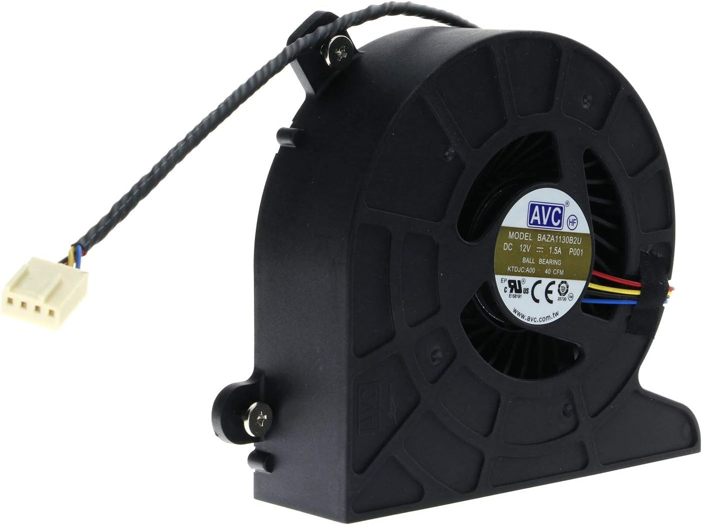 Dell CPU Cooling Fan for XPS 8910 8920 8930 Precision T3630 Desktop Computer T57JF 0T57JF 0KTDJC KTDJC BAZA1130B2U-P001 New DC12V